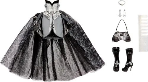 Vista 5 de Muñeca Shadow High Edición Limitada, Heather Grayson – Muñeca de moda de pelo blanco y negro de 11 pulgadas, trajes de diseñador premium para niños
