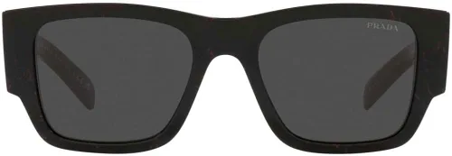Vista 2 de Prada PR 10ZS - Gafas de sol para hombre color negro y rojo mármol gris 5420140