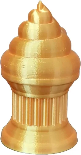 Vista 4 de Znet3D Trofeo de emoji Family Poop – Premio o regalo perfecto – Hecho a mano con fabricación aditiva – 6, 4, 3, 2 pulgadas de alto, con un emoji