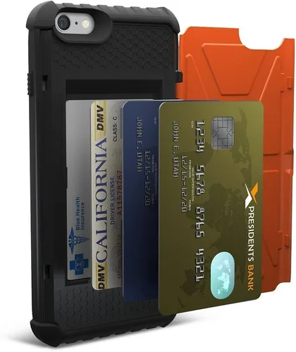 Vista 2 de UAG - Funda para iPhone 6 Plus/iPhone 6s Plus Trooper (óxido), funda militar probada contra caídas