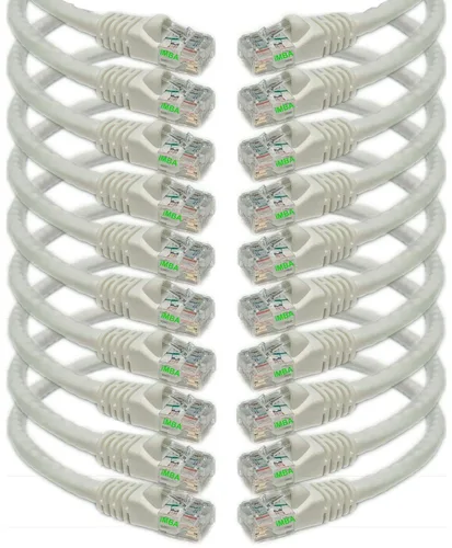 Vista 6 de iMBAPrice - Cable de categoría 6 - Paquete de 10