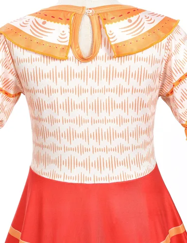 Vista 7 de Kaisebile Princess Costume Dress for Girls Birthday Halloween Party Dress Up with Accessories