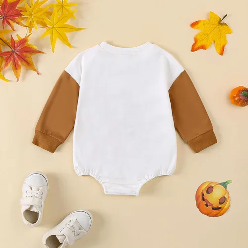 Vista 73 de Kuriozud Mameluco de burbujas para bebé recién nacido, manga larga, suéter de gran tamaño, ropa de otoño e invierno