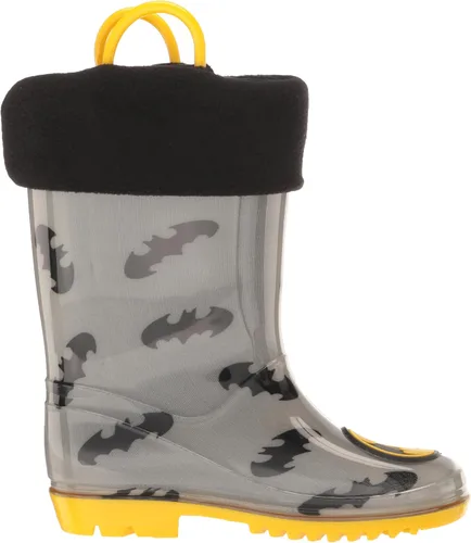 Vista 6 de DC Comics Botas de lluvia para niños Batman con forro suave extraíble para nieve