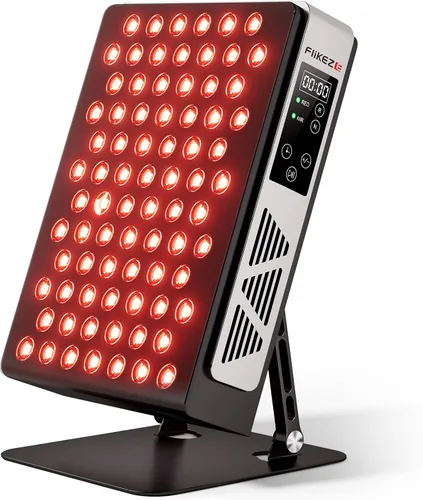 Vista 11 de Terapia de luz roja mejorada 2026 para cara del cuerpo, doble chip 660 nm 850 nm panel de luz roja con 3 modos, regulable y temporizador, terapia