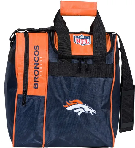 Vista 21 de KR Strikeforce Officially Licensed NFL Single Bowling Ball Tote Bag with Shoe Compartment