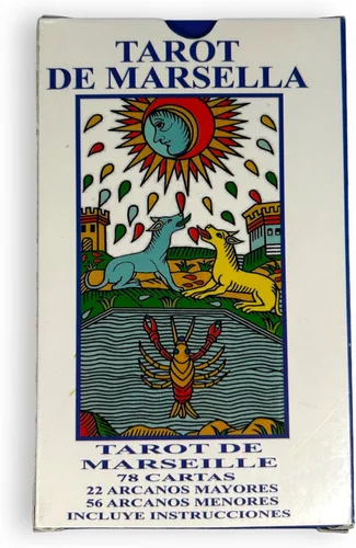 Vista 5 de Tarot de Marsella en español - Baraja de cartas del Tarot para principiantes - Tarot de Marsella - Deck de adivinación