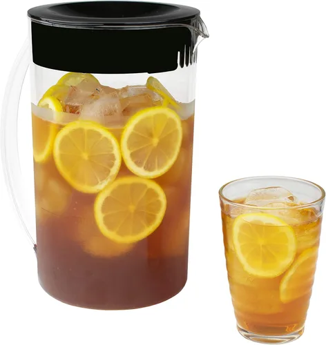 Vista 6 de Brentwood KT-2150BK - Cafetera para café y té helado con jarra de 64 onzas, color negro