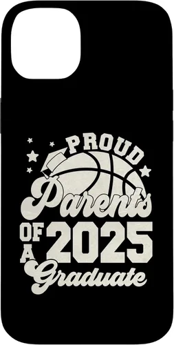 Vista 15 de iPhone 16 Parents of a 2025 Graduate Senior Graduation Basketball Case