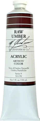 Vista 14 de M. Graham - Pintura acrílica de tubo de 2 onzas, carmesí Alizarin Alizarin Crimson