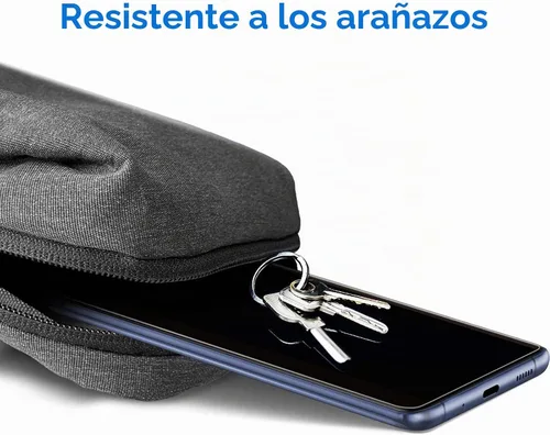 Vista 7 de JETech Protector de pantalla compatible con Samsung Galaxy S20 FE de 6.5 pulgadas, película de vidrio templado, paquete de 3