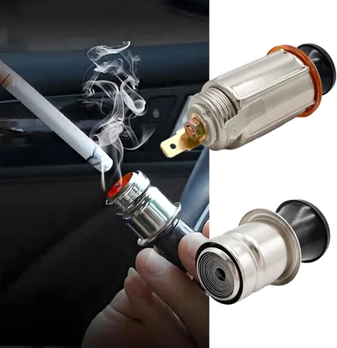 Vista 6 de Encendedor de Coche Yourkar, Enchufe de Encendedor de Cigarrillos DC 12V para Auto, Encendedor de Cigarrillos con Cable para la mayoría de Coches, 1