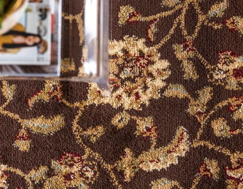 Vista 5 de Unique Loom - Colección Voyage - Alfombra tradicional oriental clásica de diseño intrincado