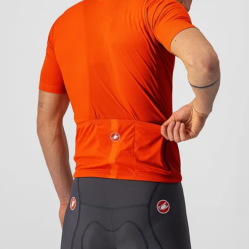 Vista 3 de Castelli Camiseta de ciclismo para ciclismo de carretera y grava, ciclismo I