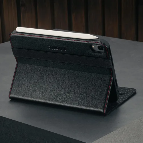 Vista 3 de TORRO Funda compatible con iPad mini 7/6 – Funda de piel auténtica para iPad mini de 7ª/6ª generación (2024/2021) con función de soporte