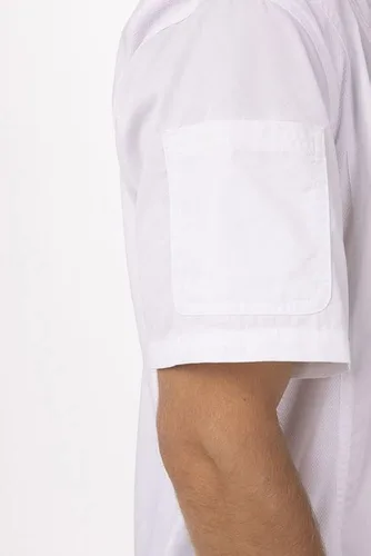 Vista 9 de Chef Works Springfield - Abrigo de chef para hombre
