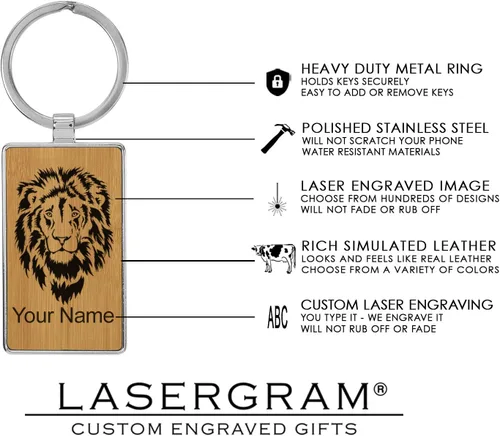 Vista 3 de LaserGram Llavero rectangular, torre Eiffel, grabado personalizado incluido (marco metálico)