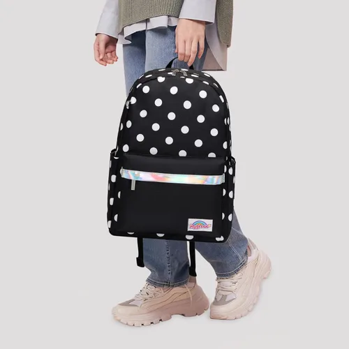Vista 27 de Mygreen - Mochila escolar con bonitos diseños para niños y niñas, 11.5 x 15.7 x 5.1 pulgadas