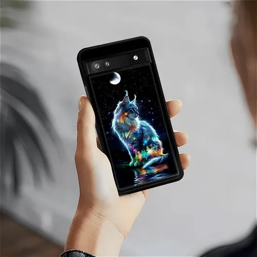 Vista 55 de Compatible con Google Pixel 4A 5G Mobile Case Creative Acrylic Panel trasero Silicona Protección Grip especialmente diseñado para Google Pixel 4A 5G