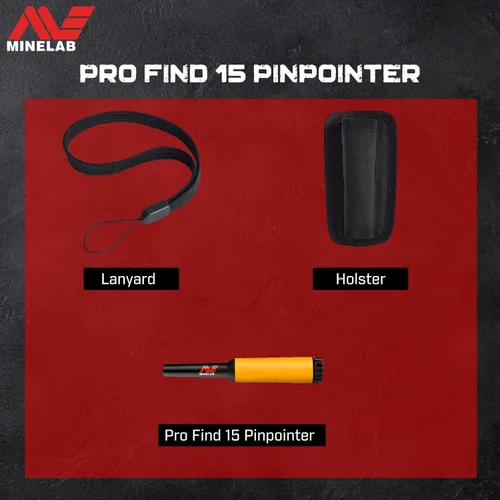 Vista 5 de MINELAB PRO-FIND 15 - Detector de metales impermeable con pinpointer para adultos con indicación de audio (incluye funda)