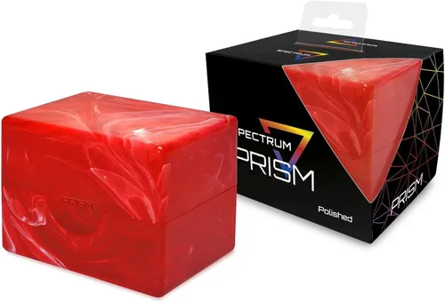 Vista 10 de BCW Spectrum Prism Deck Case - Azul Apatita - 1 Paquete Estuche para Mazo de Cartas con Cierre Seguro a Presión Cabe 100 Cartas con Doble Funda