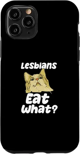 Vista 13 de iPhone 12 mini lesbianas comen qué cita divertida para orientación BI y caso LGBTQ