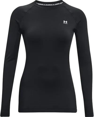 Vista 4 de Under Armour Authentics - Camiseta de manga larga con cuello redondo para mujer