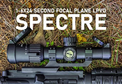 Vista 2 de Monstrum Spectre 1-6x24 LPVO Mira telescópica para rifle