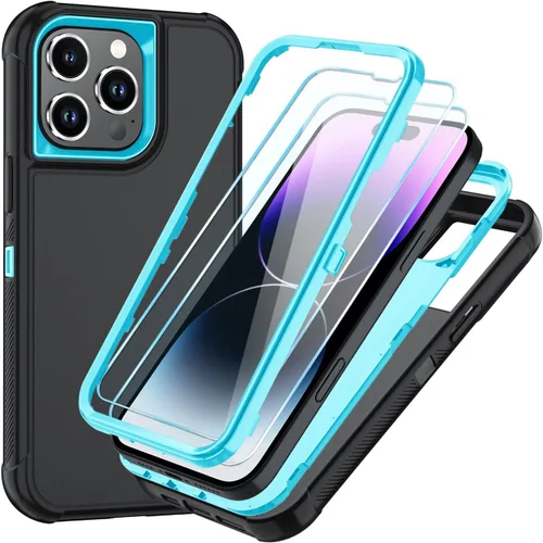 Vista 39 de SunStory Funda compatible con iPhone 11 con protector de pantalla HD, 3 capas de alta resistencia de cuerpo completo, funda protectora híbrida 3