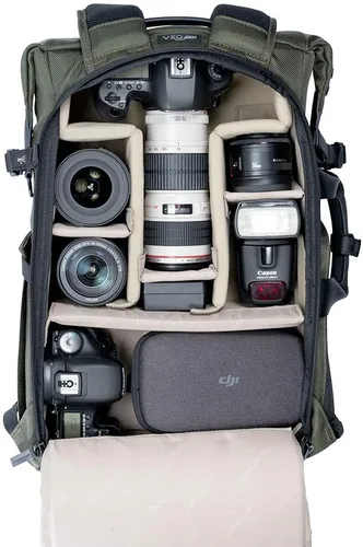 Vista 3 de VANGUARD VEO SELECT45M GR - Mochila para cámara réflex digital, equipo de video o drone, color verde