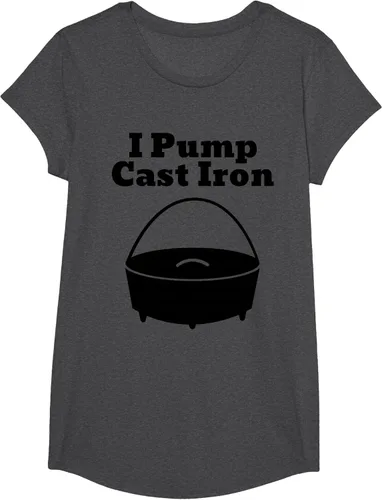 Vista 68 de I Pump - Camiseta de hierro fundido para cocinar al horno holandés