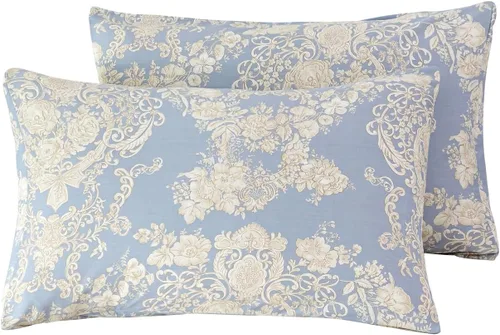 Vista 11 de SUSYBAO Juego de 2 fundas de almohada 100% algodón, tamaño Queen, diseño geométrico azteca negro, cierre de sobre, funda de almohada para decoración