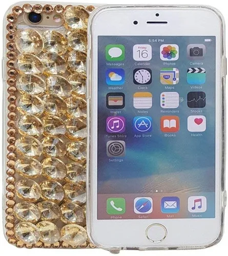 Vista 16 de Funda para Moto Z3 Play Diamonds, lujosa funda 3D hecha a mano con piedras impresionantes con diamantes de imitación para Motorola Moto Z3 Play