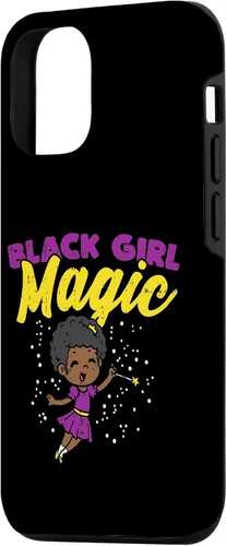 Vista 2 de Funda de regalo afroamericana para iPhone 14 Black Girl Magic Fairy Black Pride