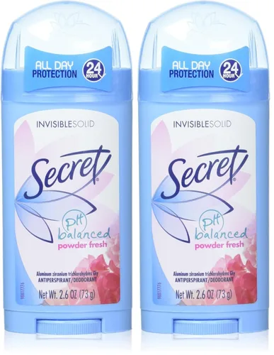Vista 13 de Secret Antitranspirante y desodorante para mujer, sólido invisible original sin perfume, pH equilibrado, 2.6 onzas (paquete de 6)