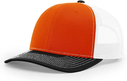 Vista 44 de Richardson 112 Gorra de Camionero - Gorra Snapback Ajustable Premium - Gorras Richardson en Blanco de Seis Paneles Estructurados Árbol real Max 7