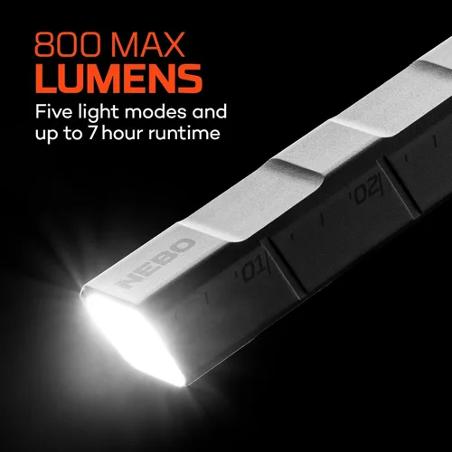 Vista 2 de NEBO Edge 800 Pen Light, linterna de inspección LED de 800 lúmenes