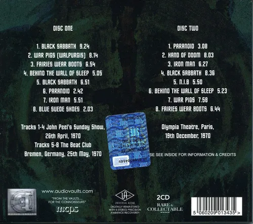 Vista 2 de Europe 1970 - Live Sessions