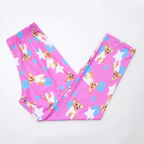 Vista 5 de Pijamas a juego para muñecas y niñas, conjunto de pijamas de unicornio de algodón para niños, pijama