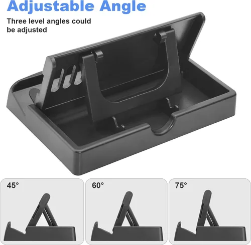 Vista 3 de Tangaroa Base de soporte de cubierta de vapor soporte plegable ajustable para accesorios de Steamdeck con almohadilla de silicona antideslizante