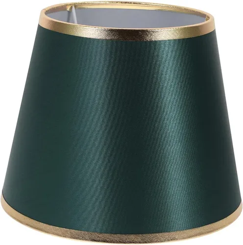 Vista 10 de Angoily Pantallas pequeñas para lámparas de mesa, pantalla moderna de tela de barril E27, cubierta de pantalla para dormitorio, escritorio, luces