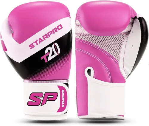Vista 7 de Starpro Guantes de boxeo con soporte y protección inigualables para la muñeca, entrenamiento, muay thai, hombres y mujeres, varios colores y tamaños