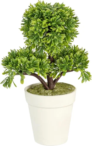 Vista 12 de Restaurantware - Orquídeas artificiales de 4 x 14 pulgadas, 12 orquídeas falsas en maceta, 5 flores, uso como centro de mesa, decoración del hogar u