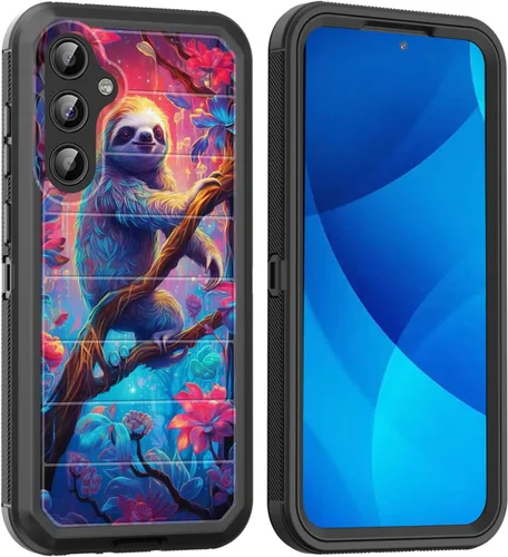 Vista 10 de Funda para Galaxy A15 5G, cuerpo completo, protección contra caídas, a prueba de polvo, resistente de 3 capas, militar, resistente, duradera