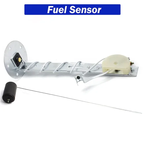 Vista 4 de Medidor de nivel de combustible de 2 pulgadas 52 mm, unidad de envío del tanque de combustible de 12 V, sensor de combustible de 240-33 ohm, puntero