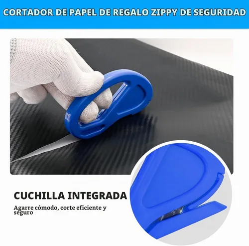 Vista 7 de Gomake Kit de herramientas de envoltura de vinilo, kit de envoltura de Azul