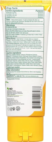 Vista 2 de Alba Botanica Hawaiian, té verde con protector solar de 45, de 4 oz., 4 onza Fórmula de hidratación 24 horas, resistente al agua hasta 40 minutos
