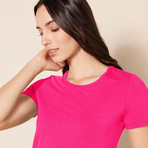 Vista 470 de Amazon Essentials Women's Regular-Fit Short-Sleeve Crewneck T-Shirt