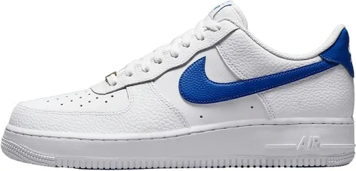 Vista 2 de Nike Air Force 1 '07 LO BlancoGame Royal-White (DM2845 100) para hombre, BlancoJuego Royal-blanco