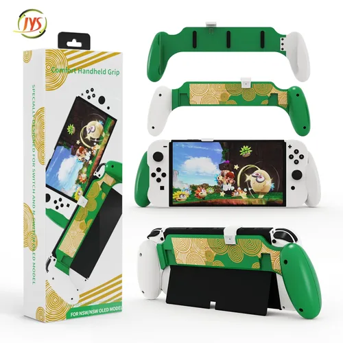 Vista 7 de JDDWIN Switch OLEDSwitch Dockable Hand Grip,Comfort handheld for Switch OLEDSwitch with Specially Ergonomic Design Compatible with Nintendo Switch